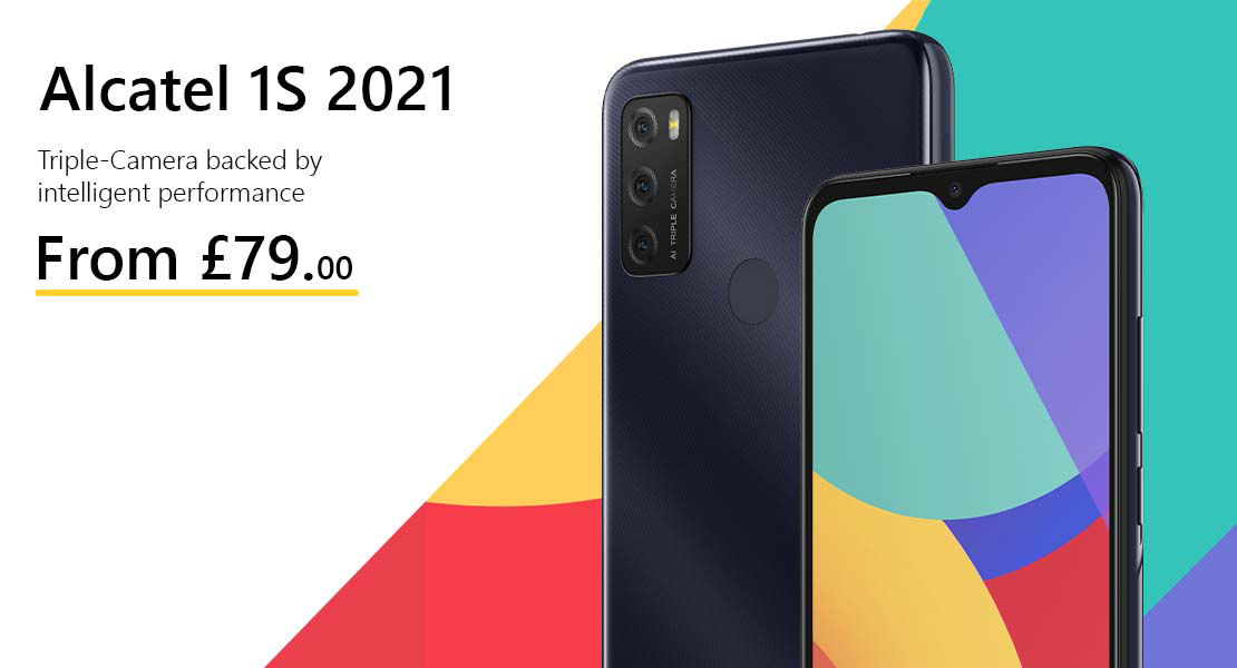 Alcatel 1S 2021 available now!